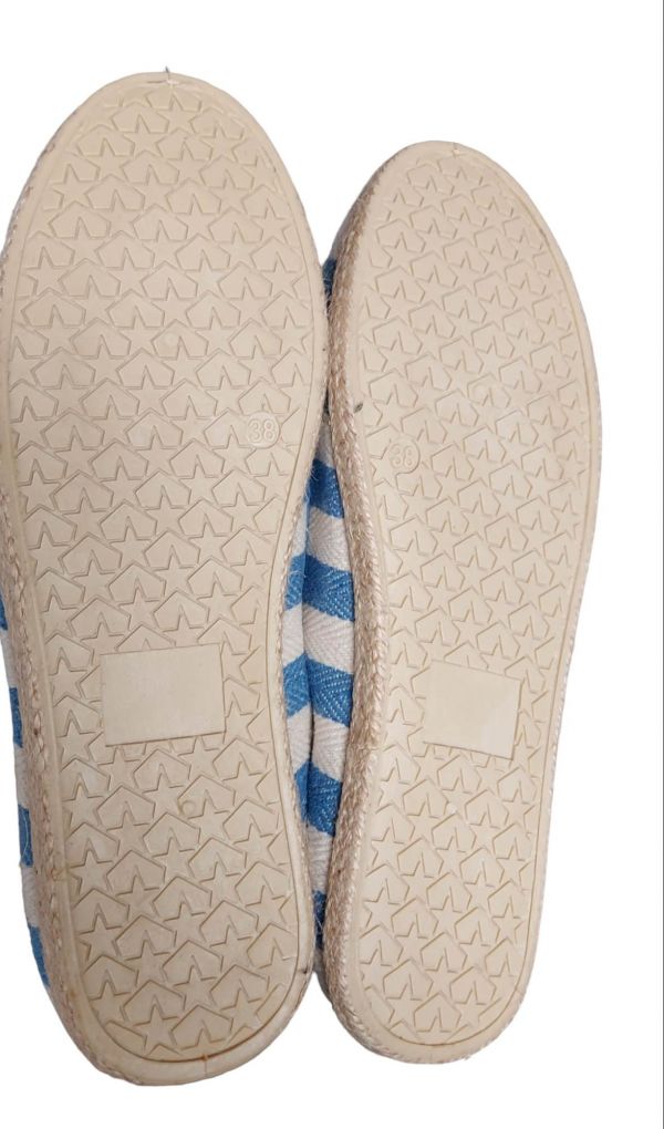 NOWE buty tenisówki espadryle Pepco 38 niebieski biały fleming