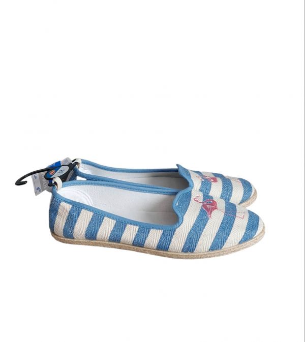NOWE buty tenisówki espadryle Pepco 38 niebieski biały fleming